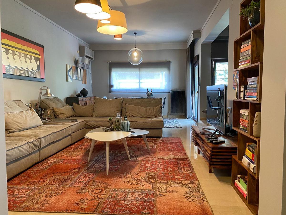 Lovely Luxurious Modern Apartment In Saloniki Zewnętrze zdjęcie