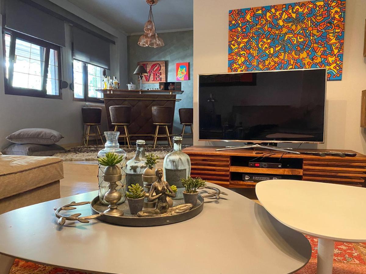 Lovely Luxurious Modern Apartment In Saloniki Zewnętrze zdjęcie
