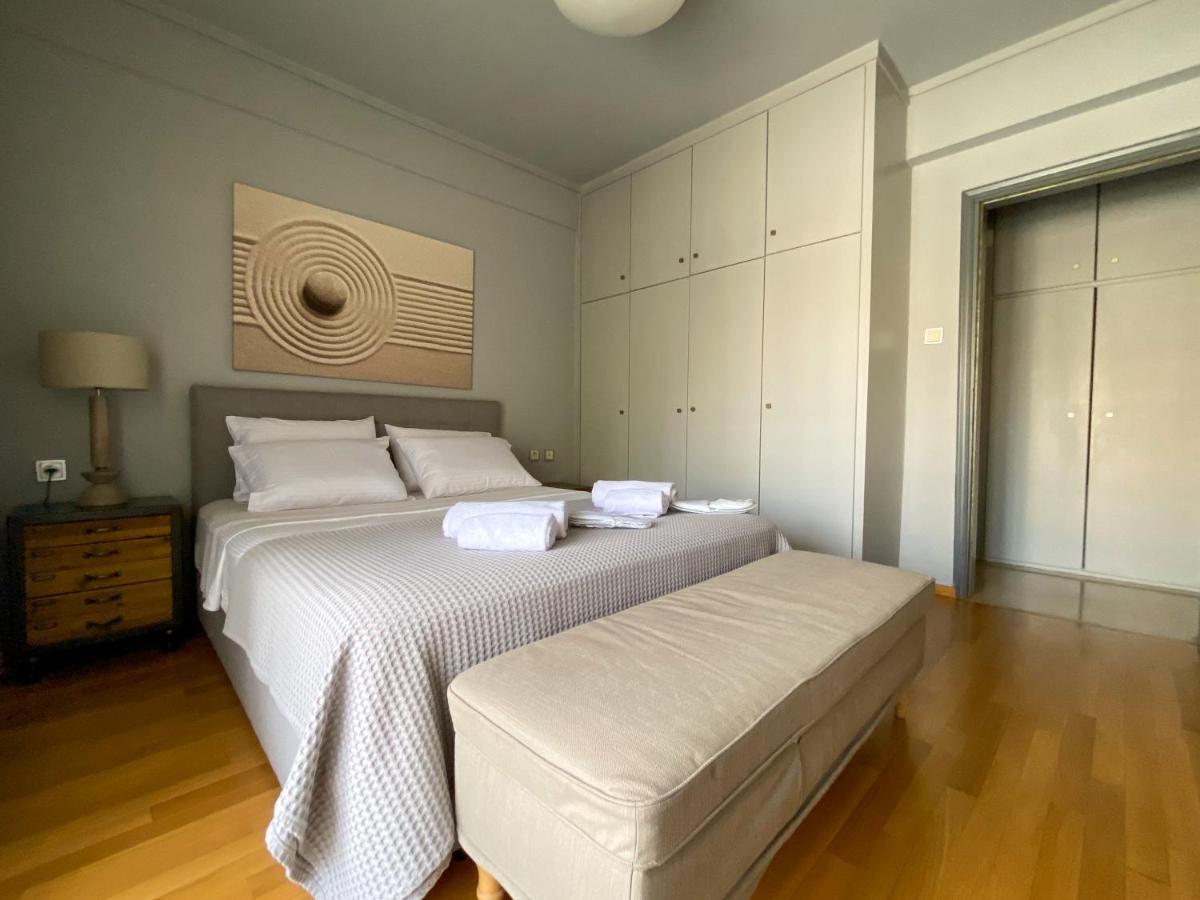 Lovely Luxurious Modern Apartment In Saloniki Zewnętrze zdjęcie